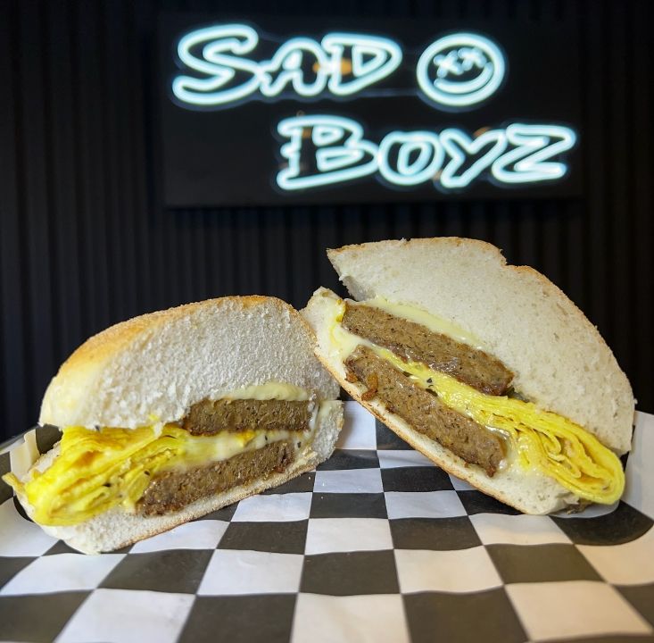 Veggie Sausage Sando